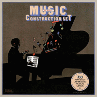 Will Harvey's Music Construction Set Commodore 64 US box art